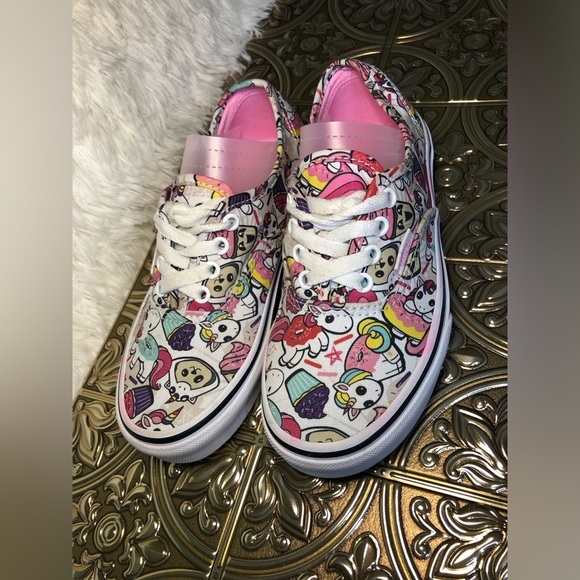 Vans Unicorn Print Kids Sneakers size 2 - Picture 6 of 16